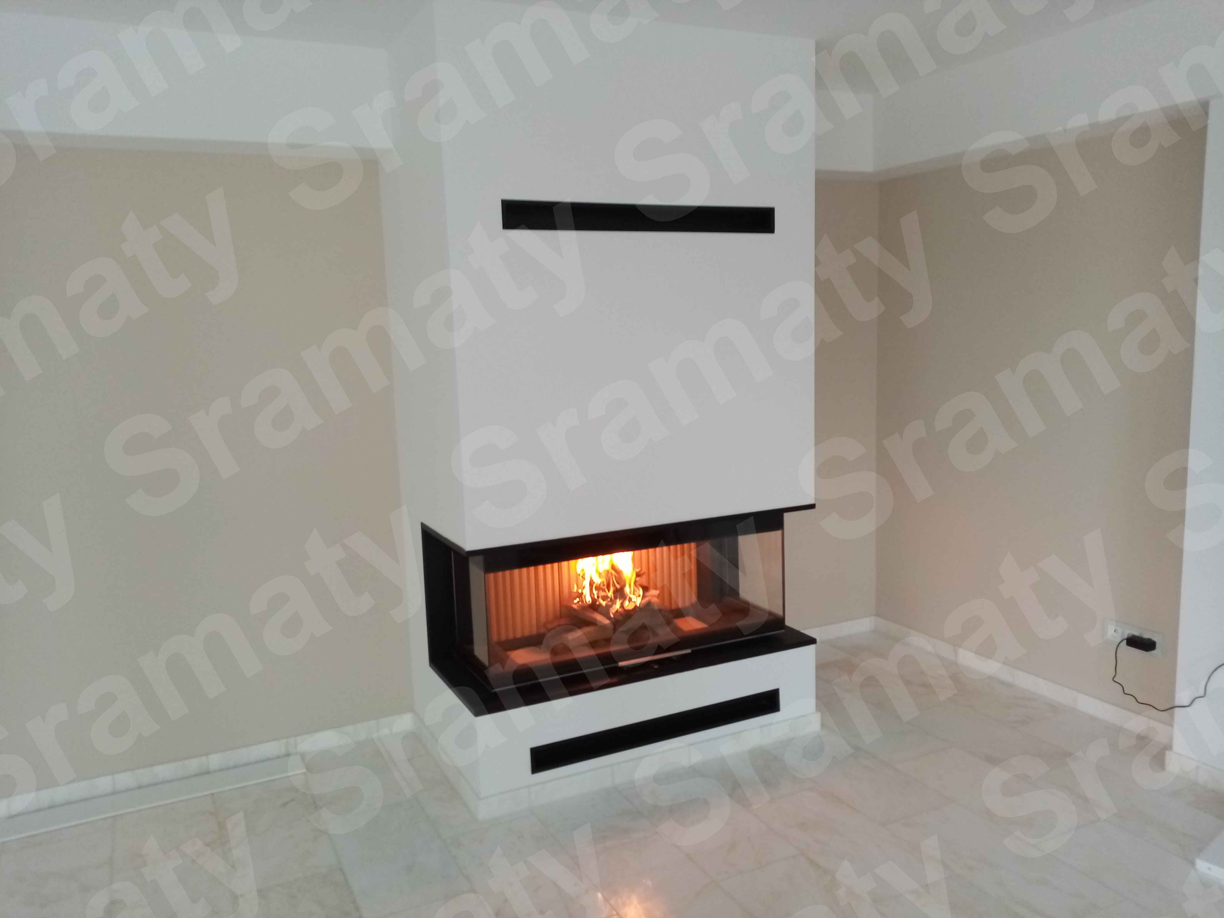 Moderné dizajnové krby - obrázok 7